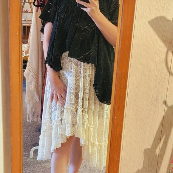 Joyfolie Leo Set Skirt & Bralette Style Top Beautiful For Romantic Occasions - Picture 9 of 11